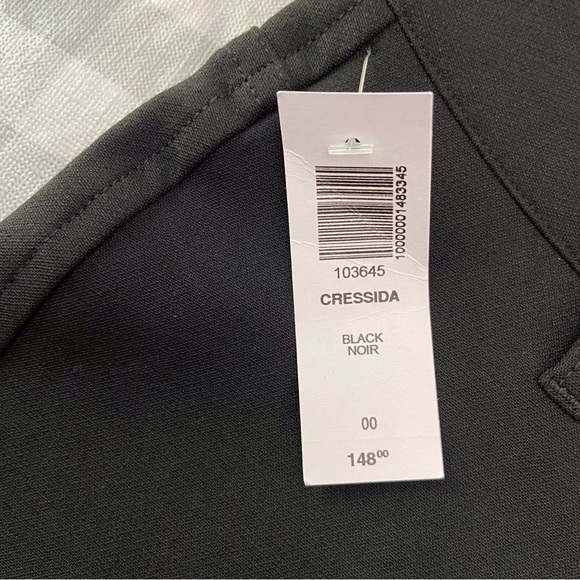 ATRIZIA Wilfred Cressida high-waisted straight leg pant back pockets recycled 00 - Picture 5 of 15